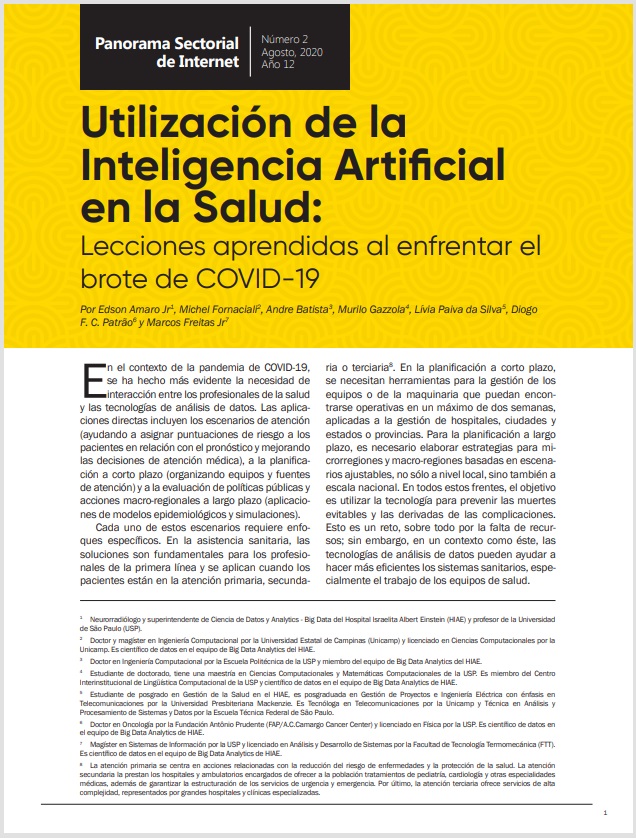 Año 12 - N. 2 - Utilización de la Inteligencia Artificial en la Salud